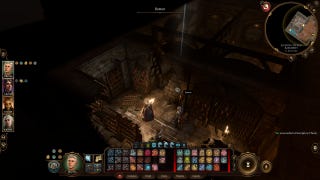 Tav unlocking the secret entrance to the Emperor's hideout in Baldur's Gate 3.